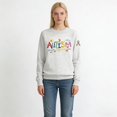 thumbnail image 1 of Autism Awareness Shirt Long Sleeves Pullover Sweatshirt for Women White S, 1 of 5