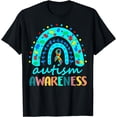 thumbnail image 1 of Autism Awareness Shirt Rainbow Puzzle Autism Awareness Month T-Shirt, 1 of 4