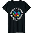 thumbnail image 1 of Autism Awareness Shirt Respect Love Support Autism T-Shirt, 1 of 3