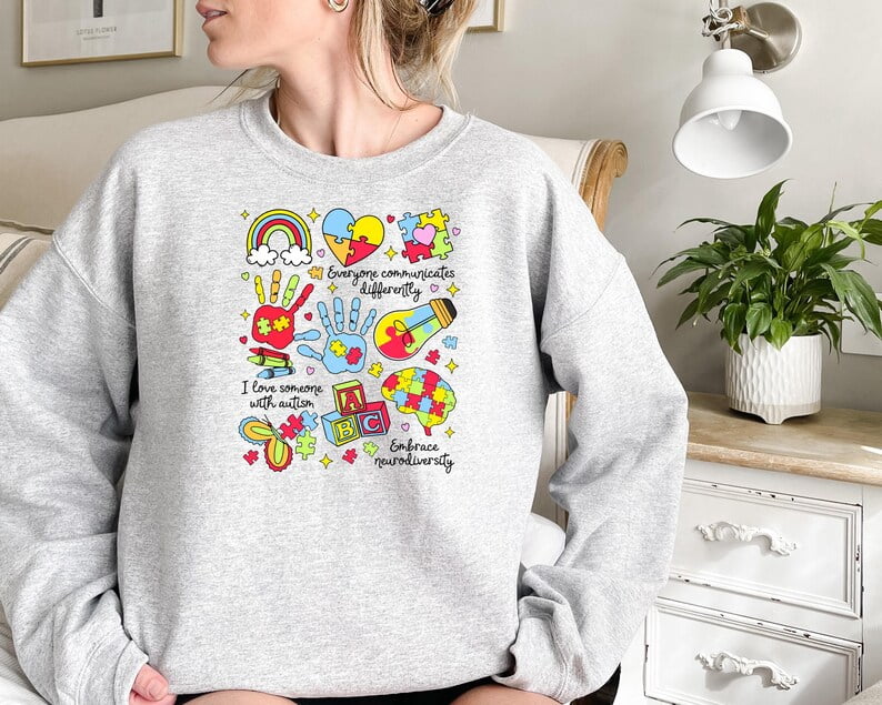 Autism Awareness Shirt, Support & Advocate Tee, Puzzle Piece Pride Shirt, Acceptance Awareness Shirt, Autism Pride T-shirt