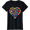 thumbnail image 1 of Autism Awareness Shirts Autism Heart Shirt Autism Shirts T-Shirt, 1 of 3