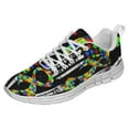 thumbnail image 1 of Autism Awareness Shoes for Men Women Running Shoes Lightweight Walking Sneakers Mesh Athletic Sport Shoes White Size 8.5, 1 of 5