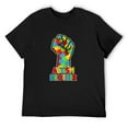 thumbnail image 1 of Autism Awareness Sister Acceptance Men Support Love T-Shirt Black Small, 1 of 5