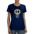 thumbnail image 1 of Autism Awareness Spanish Quote Shaped T-Shirt Women -Smartprints Designs, Female Small, 1 of 2