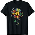 thumbnail image 1 of Autism Awareness Sunflower Choose Kind Autistic Mom Womens T-Shirt, 1 of 4