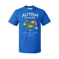 thumbnail image 1 of Autism Awareness Support Heart Puzzle Men's T-shirt, L, Royal (Multicolor), 1 of 5