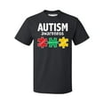 thumbnail image 1 of Autism Awareness Support Jigsaw Puzzle Men's T-shirt, L, Black (Multicolor), 1 of 2