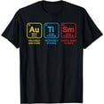 thumbnail image 1 of Autism Awareness Support Men Women, Autism Periodic Table T-Shirt, 1 of 4