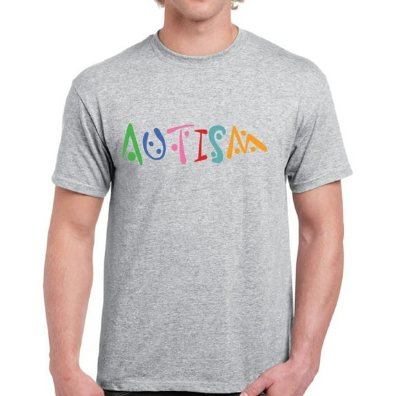 Autism Awareness Support T-Shirt for Him - S M L XL 2XL 3XL 4XL 5XL - Mens Top Graphic Tee