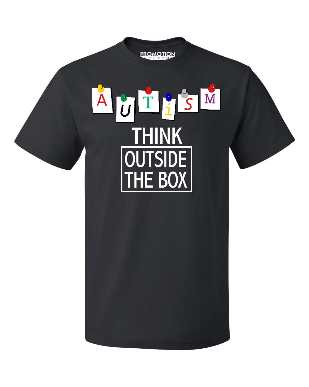 Think Outside The Box T-Shirt Neurodiversity Think Outside The Box T-Shirt Neurodiversity