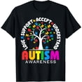 thumbnail image 1 of Autism Awareness Tree Love Support Accept Understand T-Shirt, 1 of 4