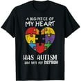 thumbnail image 1 of Autism Awareness Uncle Aunt Family Autistic Awareness T-Shirt, 1 of 4