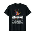 thumbnail image 1 of Autism Awareness Warning This Autism Dad T-Shirt, 1 of 5