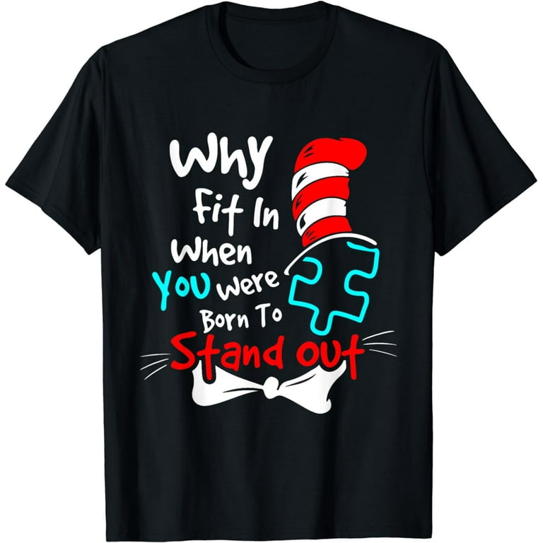 Autism Awareness Cat T Shirt - Gift For Autistic Teacher Autism Awareness Cat T Shirt - Gift For Autistic Teacher