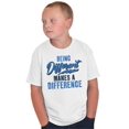 thumbnail image 1 of Autism Awareness Youth T-Shirt Tees Tshirt For Kids Different Makes Different Team Run Walk, 1 of 2