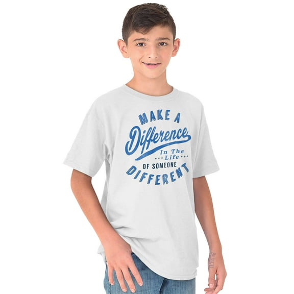 Autism Awareness Youth T-Shirt Tees Tshirt For Kids Make Difference | Someones Life Run Walk