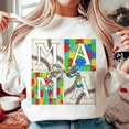 thumbnail image 1 of Autism Baseball Mama Sweatshirt, Autism Awareness Mom Crewneck, Baseball Mama Pullover, Coquette Autism Sweatshirt, Gift for Mom Sweatshirt, 1 of 5