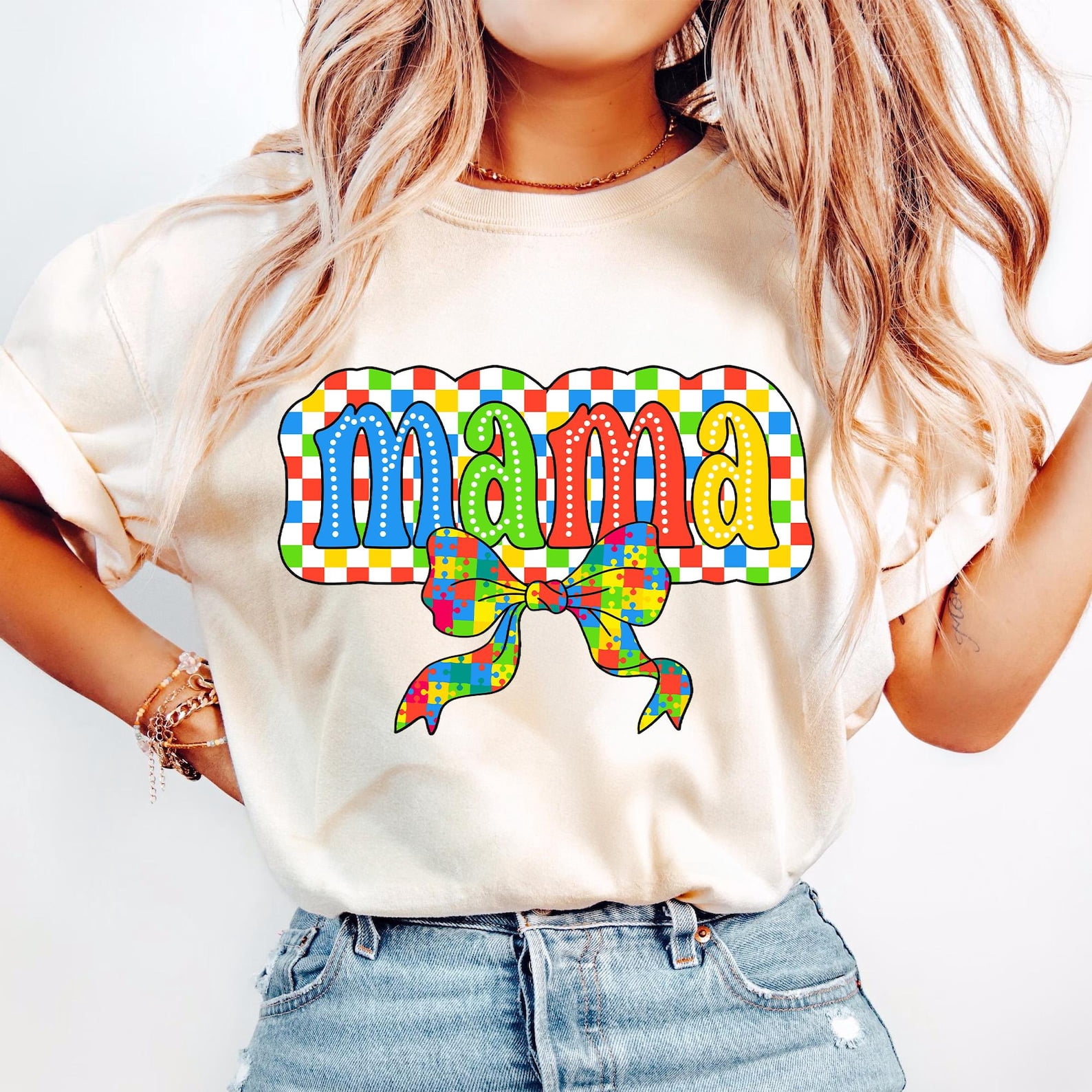 Autism Coquette Mama shirt, Autism Bow shirt, Autism shirt, Autism Mom Gift shirt, Autism Awareness shirt, Special Education, Neurodiversity