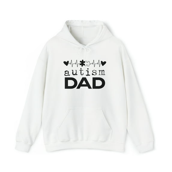Autism Dad Daddy Hoodie, Gifts, Hooded Sweatshirt