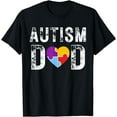 thumbnail image 1 of Autism Dad for Autism Awareness Month T-Shirt, 1 of 4