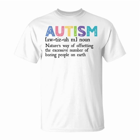 Autism Definition Autism Awareness Acceptance TShirt - Walmart.com