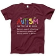 thumbnail image 1 of Autism Definition Graphic T-Shirt - Colorful Awareness Tee for Men and Women, Autism Advocacy Apparel, Funny Neurodiversity Design, Gift for Autism Supporters, 1 of 7
