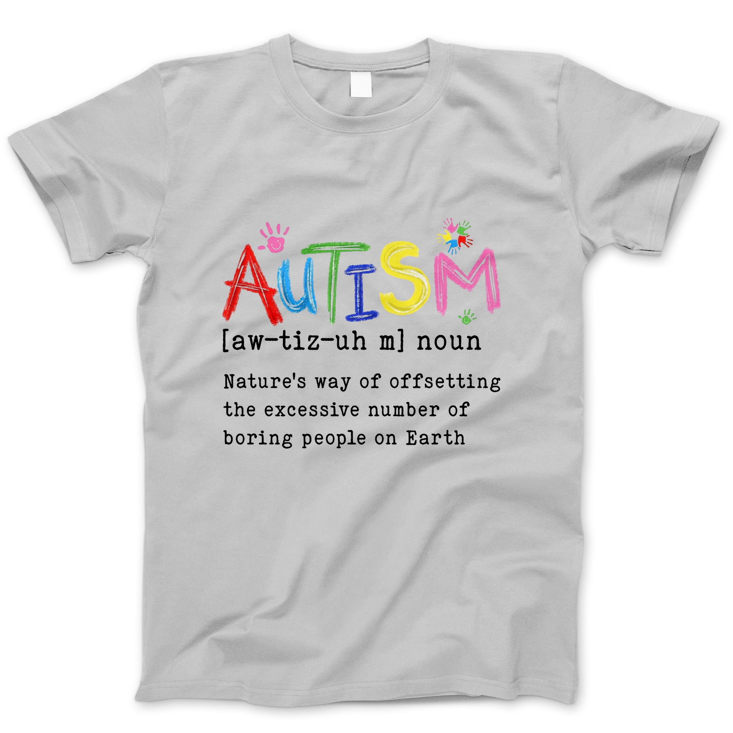Autism Definition Graphic T-Shirt - Colorful Awareness Tee for Men and ...