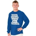 thumbnail image 1 of Autism Different Disability Awareness Long Sleeve TShirt Men Women Brisco Brands S, 1 of 6