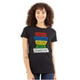thumbnail image 1 of Autism Different Disability Awareness Womens Slim Fit Graphic Tee Brisco Brands S, 1 of 5