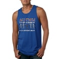 thumbnail image 1 of Autism Is Not A Disablity Itâ€™s A Different Abilty | Autism Awareness Dabbing Skeleton Inspirational Christian Mens Graphic Tank Top, Royal, XX-Large, 1 of 5