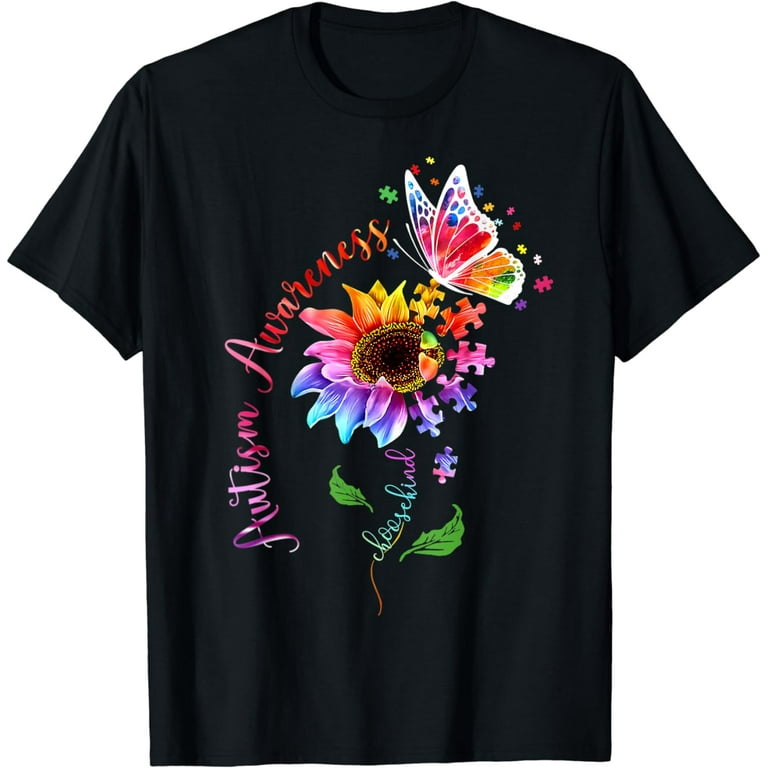 Autism Awareness Tshirt Gift Be Kind Autism Shirts Women Men Autism Awareness Tshirt Gift Be Kind Autism Shirts Women Men