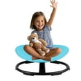 thumbnail image 1 of Autism-Friendly Swivel Chair, Sensory Swivel Seat with Metal Base for Coordination Exercises in Pediatric Therapy Centers(Blue), 1 of 10