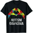 thumbnail image 1 of Autism Grandma Autism Awareness Month Proud Autism Grandma T-Shirt, 1 of 4