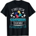 thumbnail image 1 of Autism Grandma For Autism Awareness T-Shirt, 1 of 4