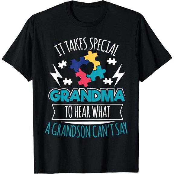 Autism Grandma For Autism Awareness T-Shirt