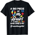 thumbnail image 1 of Autism Grandma / Grandpa Autistic Granddaughter Autism T-Shirt, 1 of 4