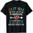 thumbnail image 1 of Autism Grandma Love Autistic s Autism Awareness Puzzle T-Shirt, 1 of 4