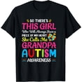thumbnail image 1 of Autism Grandpa - Autism Awareness Grandad Autism Motivation T-Shirt, 1 of 4