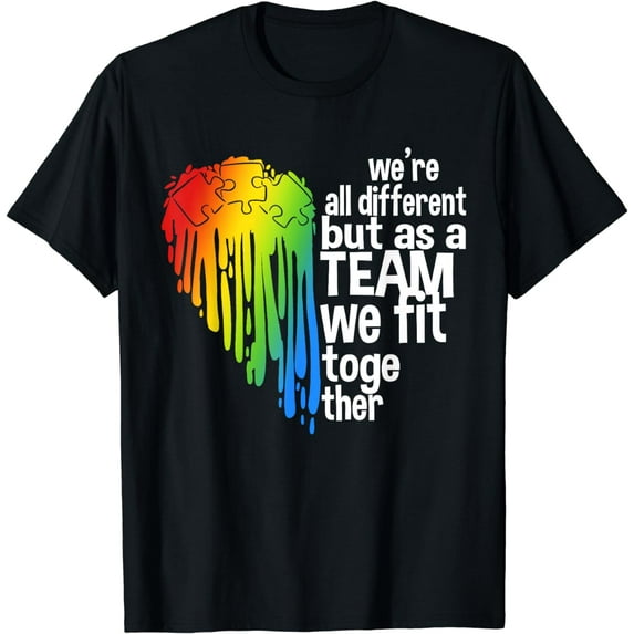 Autism Heart Autism Awareness T-Shirt