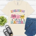 thumbnail image 1 of Autism Inclusion Shirt – Colorful Pastel Kindness and Acceptance Graphic Tee , Natural, S, 1 of 6
