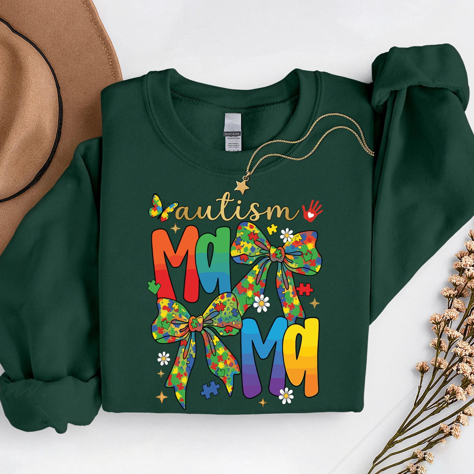 Autism Mama Shirt, Neurodiversity Support Tee – T-Shirt, Hoodie & Sweatshirt – Autism Awareness – Supportive Moms