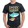 thumbnail image 1 of Autism Men T-Shirt S M L XL 2XL 3XL 4XL 5XL Daddy Shark Graphic Tee, 1 of 2