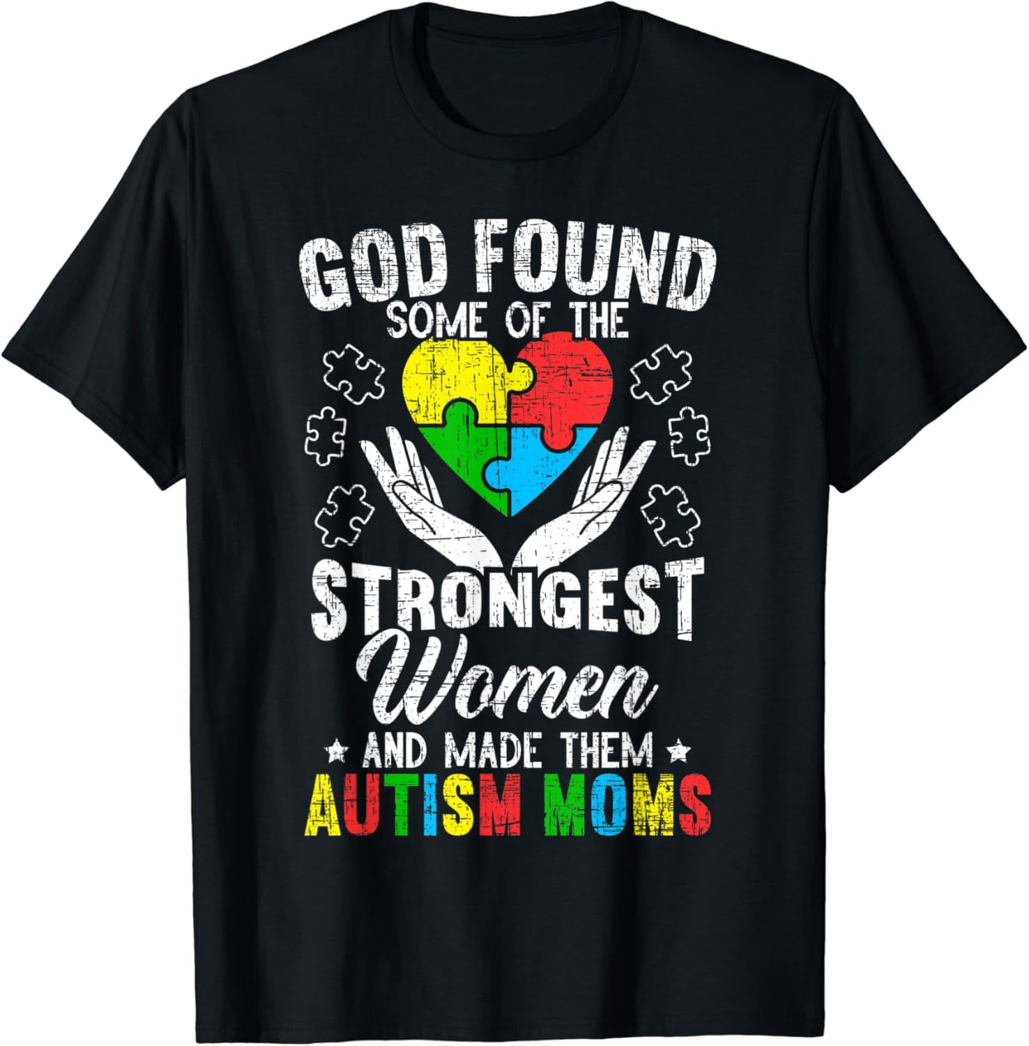 Autism Awareness Bracelet For Moms - Stainless Steel Heart Pendant With Encouraging Message - View #10