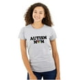 thumbnail image 1 of Autism Mom Awareness Puzzle Piece Womens Slim Fit Graphic Tee Brisco Brands L, 1 of 5