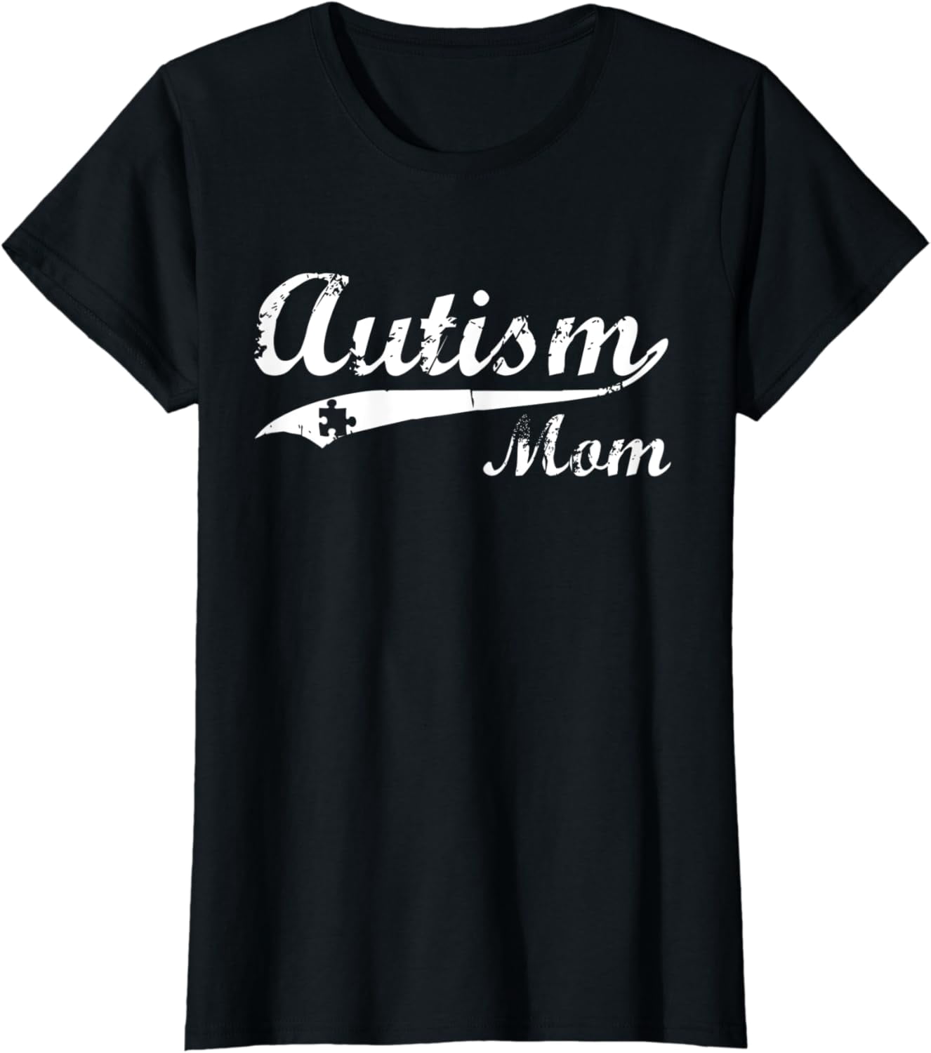 Autism Mom Gifts Autism Awareness Gift Mom Of Autistic Son Shirt BLACK ...