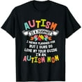 thumbnail image 1 of Autism Mom Matching Family Autism Awareness Gifts For Women T-Shirt, 1 of 4