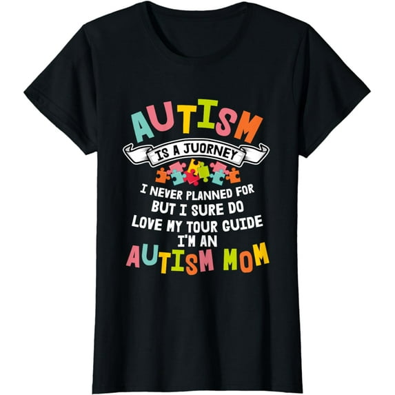 Autism Mom Matching Family Autism Awareness Gifts For Women T-Shirt