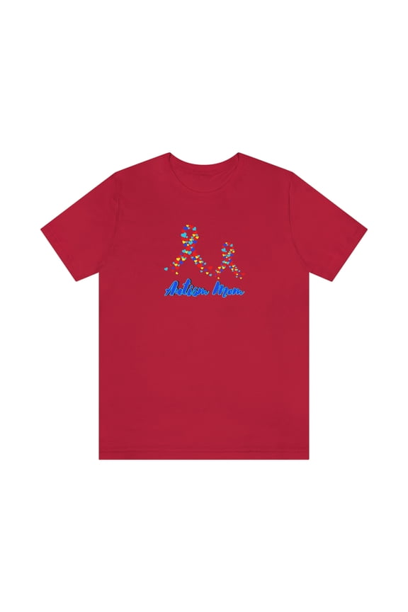 Autism Mom Shirt | Autism Awareness  | Autism Design Unisex Jersey Short Sleeve Tee