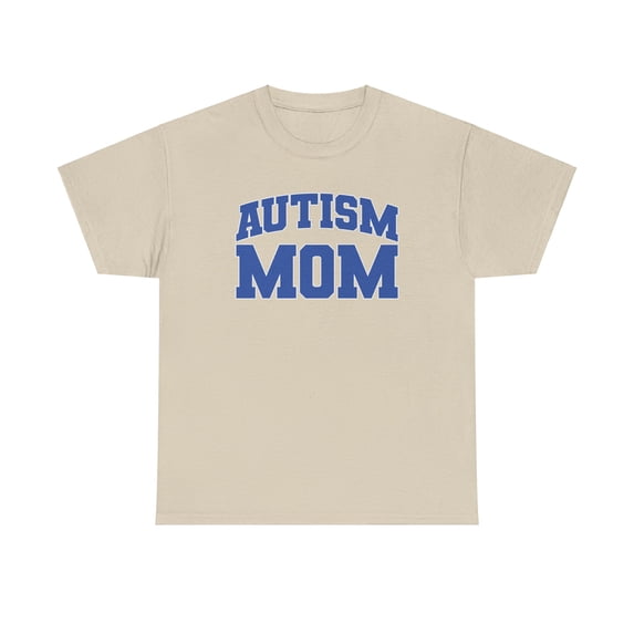 Autism Mom Shirt Gifts Tshirt Crew Neck Short Sleeve