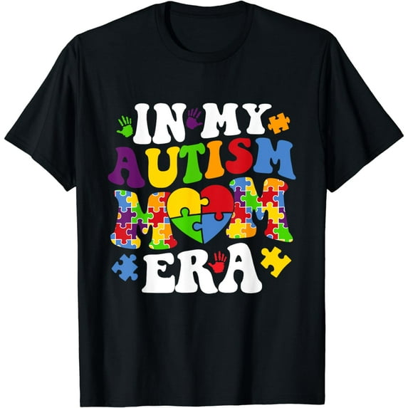 Autism Mom Shirt In My Autism Mom Era Autism Awareness T-Shirt